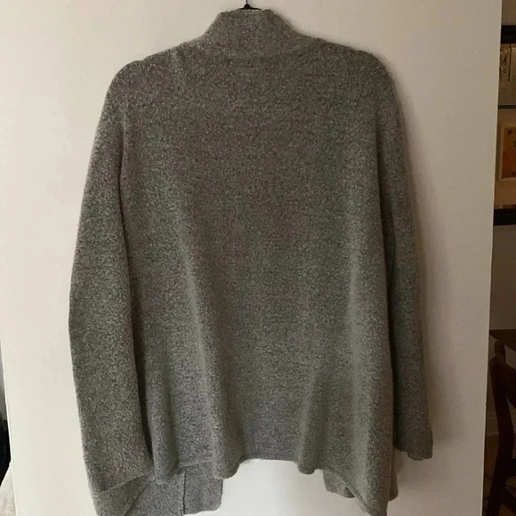 Atmosphere Primark Gray Knit Oversized Long Open Cardigan Size M - Picture 8 of 11